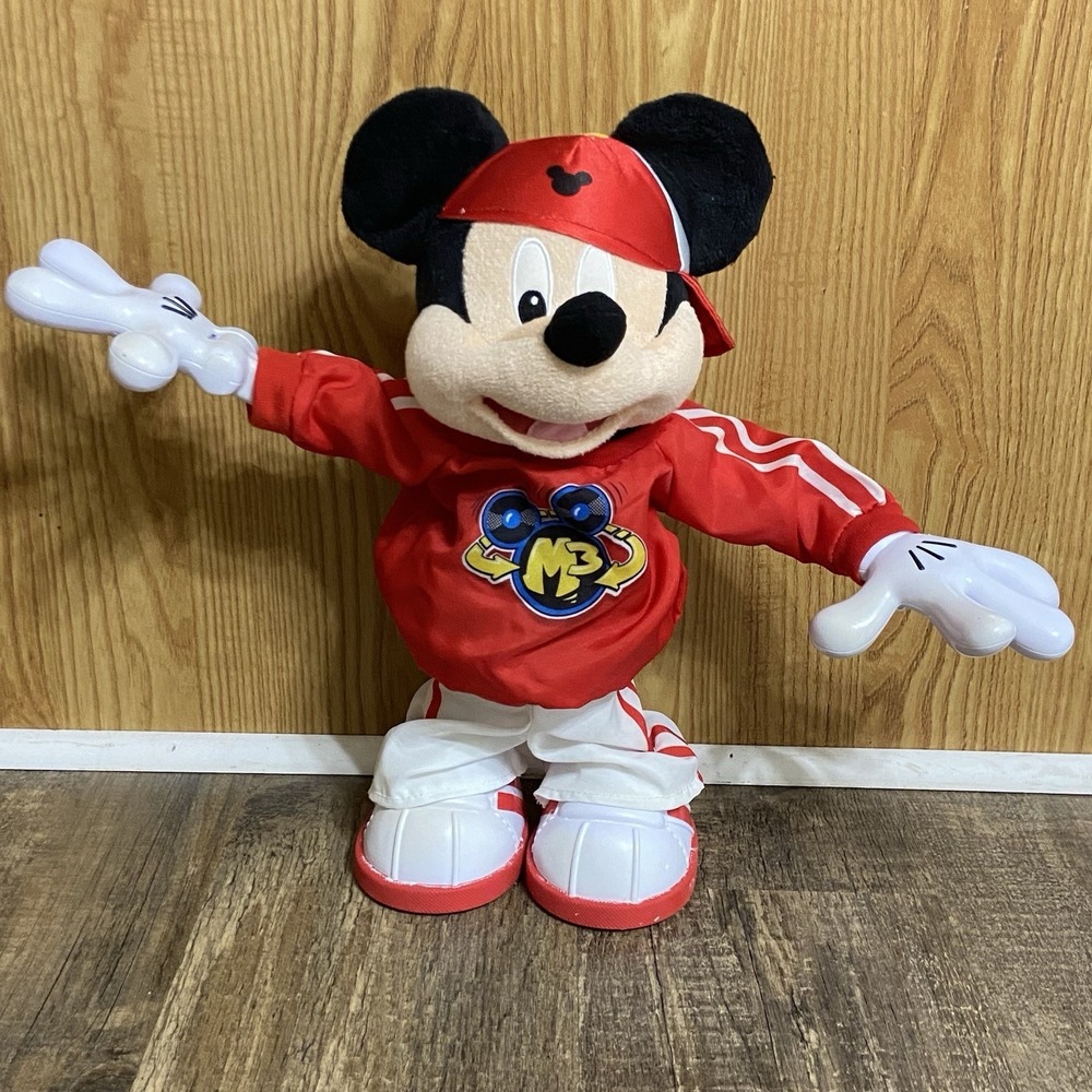 Disney Mickey Mouse Fisher Price M3 Master Interactive Talking Toy Dance Works!
